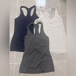 ✨ Lululemon Pima Cotton racer tank bundle